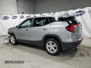 2024 GMC Terrain SLE with VIN 3GKALMEG9RL376094, listed as a Copart auction lot 62786035 with 22,954 mi miles and Clean title. Bid and sale history available at DreamBid. Image 2.