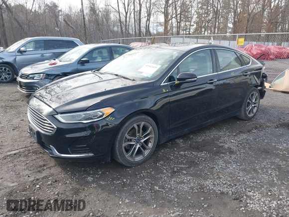 2019 Ford Fusion SEL with VIN 3FA6P0CD8KR265181, listed as a IAAI auction lot 41942425 with 66,228 mi miles and . Bid and sale history available at DreamBid. Image 2.