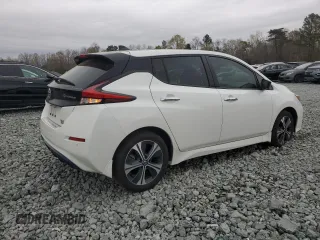 2022 Nissan LEAF SV Plus with VIN 1N4BZ1CV4NC559946, listed as a Copart auction lot 51489295 with 52,981 mi miles and Salvage Title. Bid and sale history available at DreamBid. Image 3.