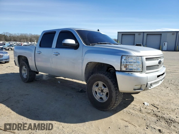 2010 Chevrolet Silverado 1500 with VIN 3GCRKTE25AG243295, listed as a Copart auction lot 47752225 with 199,042 mi miles and Salvage Title. Bid and sale history available at DreamBid. Image 4.