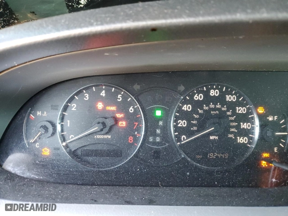 2005 Toyota Avalon XL with VIN 4T1BK36B45U014184, listed as a Copart auction lot 47835185 with 192,449 mi miles and Non Repairable. Bid and sale history available at carsss.com. Image 9.