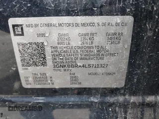 2020 Chevrolet Blazer LT z VIN 3GNKBBRA4LS711327, wystawiony jako IAAI lot #41921073 z przebiegiem 86 850 mil mil oraz . Historia ofert i sprzedaży dostępna na DreamBid. Obrazek 9.
