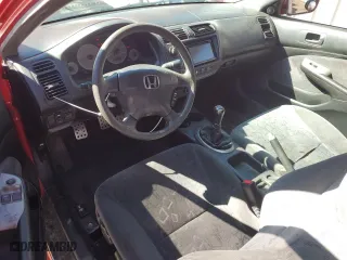 2001 Honda Civic EX with VIN 1HGEM21991L006366, listed as a Copart auction lot 47313725 with 203,351 mi miles and Salvage Title. Bid and sale history available at carsss.com. Image 8.