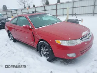 2000 Toyota Solara SE with VIN 2T1CG22P1YC340046, listed as a IAAI auction lot 41573486 with 259,021 mi miles. Bid and sale history available at carsss.com. Image 1.