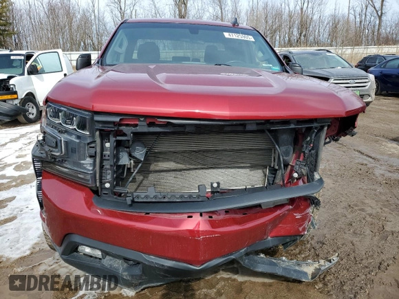 2019 Chevrolet Silverado 1500 RST with VIN 1GCRYEEDXKZ364787, listed as a Copart auction lot 47125905 with 69,319 mi miles and Clean Title. Bid and sale history available at DreamBid. Image 5.