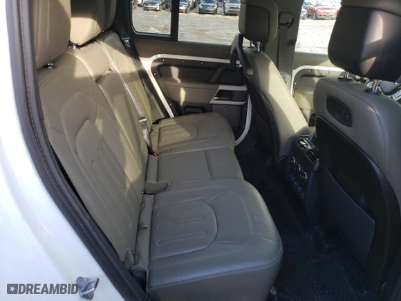 2020 Land Rover Defender HSE with VIN SALE97EU2L2017688, listed as a Copart auction lot 42113915 with 29,220 mi miles and Salvage Title. Bid and sale history available at carsss.com. Image 10.