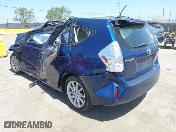 2013 Toyota Prius Two with VIN JTDZN3EU4D3206304, listed as a IAAI auction lot 42067570 with Not Provided miles and . Bid and sale history available at carsss.com. Image 3.