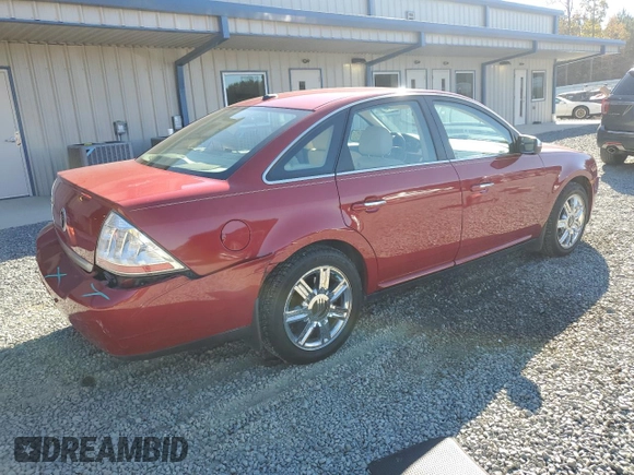 2009 Mercury Sable Premier with VIN 1MEHM42W59G628722, listed as a Copart auction lot 79642074 with 80,369 mi miles and Salvage Title. Bid and sale history available at carsss.com. Image 3.
