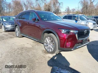 2024 Mazda CX-90 3.3 Turbo Premium Plus with VIN JM3KKEHD3R1143143, listed as a IAAI auction lot 41161865 with 15,686 mi miles. Bid and sale history available at carsss.com. Image 1.