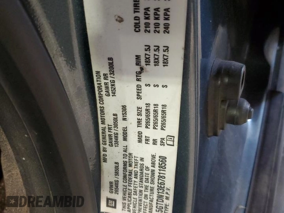 2007 Hummer H3 SUV with VIN 5GTDN13E678118560, listed as a Copart auction lot 74091454 with 196,504 mi miles and Non Repairable. Bid and sale history available at carsss.com. Image 14.