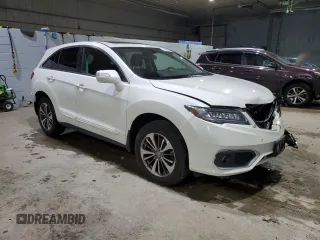 2018 Acura RDX Advance with VIN 5J8TB4H70JL008617, listed as a Copart auction lot 83656234 with 111,564 mi miles and Salvage title. Bid and sale history available at DreamBid. Image 4.