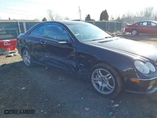 2004 Mercedes-Benz CLK-Class AMG with VIN WDBTJ76H24F113952, listed as a IAAI auction lot 41690890 with 109,766 mi miles. Bid and sale history available at carsss.com. Image 6.