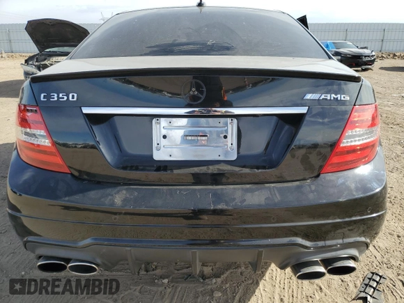 2012 Mercedes-Benz C 350 Sport with VIN WDDGF5HB3CR221064, listed as a Copart auction lot 86373104 with 187,938 mi miles and Salvage Title. Bid and sale history available at DreamBid. Image 6.