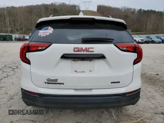 2020 GMC Terrain SLE with VIN 3GKALTEVXLL222431, listed as a Copart auction lot 80990714 with 69,204 mi miles and Salvage title. Bid and sale history available at DreamBid. Image 6.