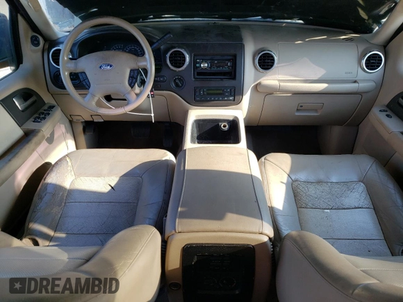 2003 Ford Expedition Eddie Bauer with VIN 1FMFU18L63LB98438, listed as a Copart auction lot 56008735 with 157,743 mi miles and Salvage title. Bid and sale history available at DreamBid. Image 8.