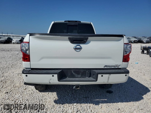 2017 Nissan Titan XD PRO-4X with VIN 1N6BA1F43HN562492, listed as a Copart auction lot 72621804 with 140,562 mi miles and Salvage Title. Bid and sale history available at carsss.com. Image 6.
