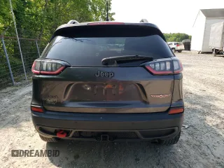 2019 Jeep Cherokee Trailhawk Elite с VIN 1C4PJMBN5KD123705, выставлен на аукционе Copart как лот 58827215 с пробегом 56 913 миль миль и Списание • Salvage title. История ставок и продаж доступна на DreamBid. Изображение 6.