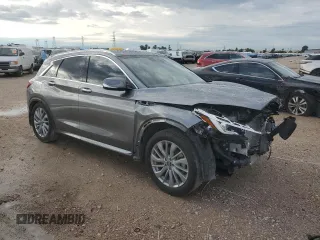 2024 Infiniti QX50 Luxe с VIN 3PCAJ5BA6RF101692, выставлен на аукционе Copart как лот 56524575 с пробегом 19 005 миль миль и Списание • Salvage title. История ставок и продаж доступна на DreamBid. Изображение 4.