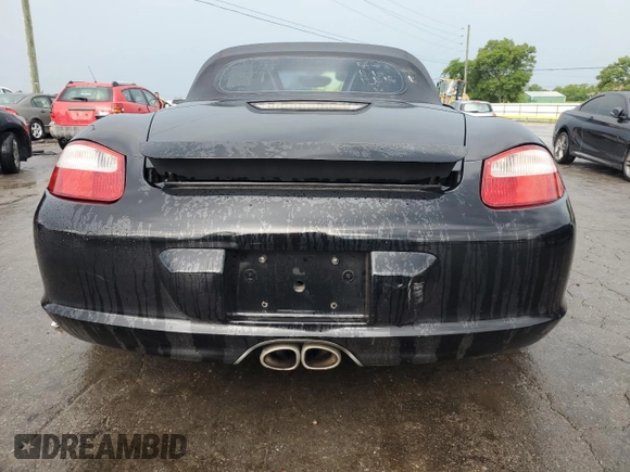 2006 Porsche Boxster S with VIN WP0CB29896U730812, listed as a Copart auction lot 62968015 with Not provided miles and Clean title. Bid and sale history available at DreamBid. Image 6.