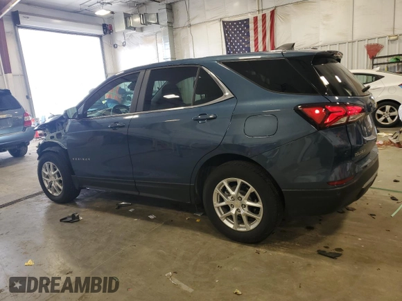 2024 Chevrolet Equinox LT with VIN 3GNAXUEG0RL346621, listed as a Copart auction lot 53759735 with 15,796 mi miles and Clean Title. Bid and sale history available at carsss.com. Image 2.