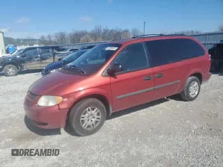 2005 Dodge Caravan SE with VIN 1D4GP24R65B143564, listed as a Copart auction lot 46985465 with 113,083 mi miles and Salvage Title. Bid and sale history available at carsss.com. Image 1.