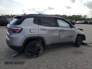 2018 Jeep Compass Altitude with VIN 3C4NJCBB2JT407423, listed as a Copart auction lot 65131134 with 66,605 mi miles and Salvage title. Bid and sale history available at DreamBid. Image 3.