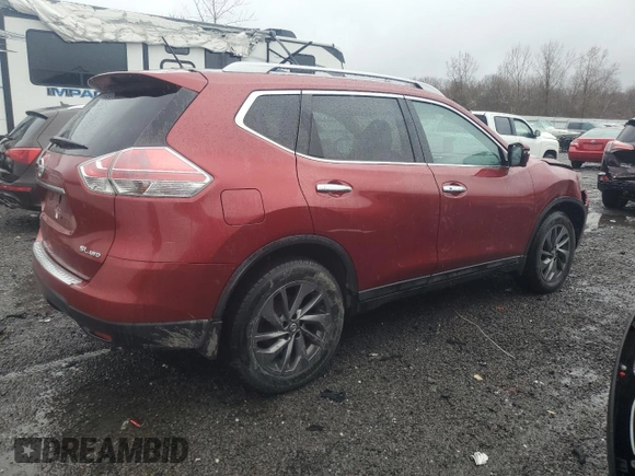 2016 Nissan Rogue SL with VIN 5N1AT2MV2GC830013, listed as a Copart auction lot 51688225 with 157,544 mi miles and Salvage Title. Bid and sale history available at DreamBid. Image 3.