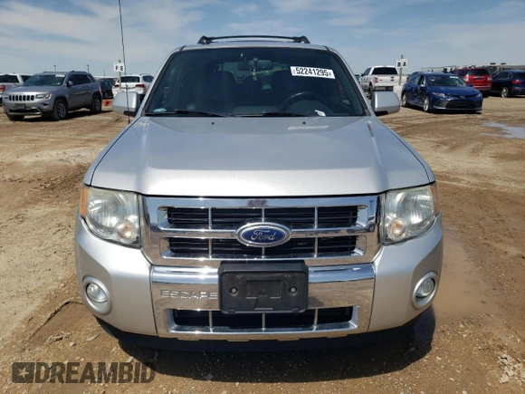2011 Ford Escape Limited with VIN 1FMCU9EG6BKB00943, listed as a Copart auction lot 52241295 with 158,190 mi miles and Clean Title. Bid and sale history available at DreamBid. Image 5.