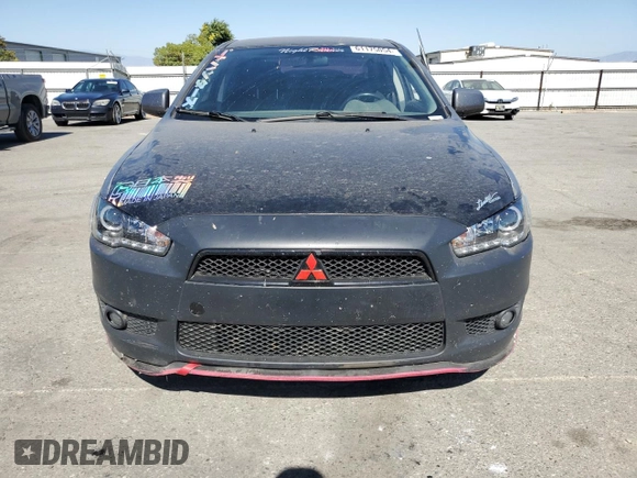 2009 Mitsubishi Lancer GTS with VIN JA3AU86W29U006129, listed as a Copart auction lot 61175054 with 158,318 mi miles and Salvage Title. Bid and sale history available at carsss.com. Image 5.