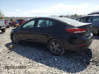 2018 Hyundai Elantra SEL with VIN 5NPD84LF9JH227287, listed as a Copart auction lot 52342855 with 81,687 mi miles and Salvage Title. Bid and sale history available at DreamBid. Image 2.