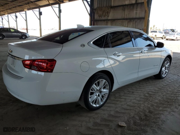 2017 Chevrolet Impala LS with VIN 2G11X5SA5H9159917, listed as a Copart auction lot 52938315 with 158,183 mi miles and Clean Title. Bid and sale history available at carsss.com. Image 3.