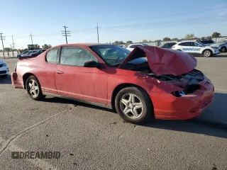 2005 Chevrolet Monte Carlo LS with VIN 2G1WW12E359177221, listed as a Copart auction lot 74957124 with 136,845 mi miles and Salvage Title. Bid and sale history available at carsss.com. Image 4.