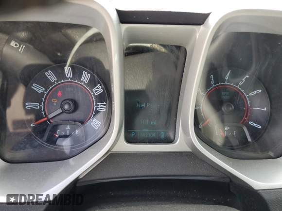 2011 Chevrolet Camaro 2LT with VIN 2G1FC3DD6B9158702, listed as a Copart auction lot 55799765 with 142,101 mi miles and Salvage title. Bid and sale history available at DreamBid. Image 9.