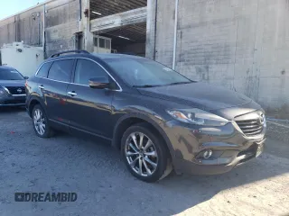 2014 Mazda CX-9 Grand Touring with VIN JM3TB3DV2E0440878, listed as a Copart auction lot 45679405 with 103,652 mi miles and Clean Title. Bid and sale history available at DreamBid. Image 4.