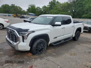 2023 Toyota Tundra 1794 Edition with VIN 5TFMA5DB7PX088232, listed as a Copart auction lot 52026975 with 23,776 mi miles and Salvage title. Bid and sale history available at DreamBid. Image 1.