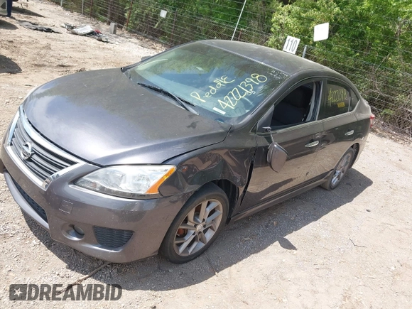 2014 Nissan Sentra S with VIN 3N1AB7AP9EY332828, listed as a IAAI auction lot 42221398 with 71,028 mi miles and . Bid and sale history available at DreamBid. Image 2.