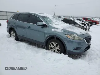 2013 Mazda CX-9 Touring with VIN JM3TB3CV3D0402978, listed as a Copart auction lot 41376505 with 171,524 mi miles and Salvage title. Bid and sale history available at DreamBid. Image 4.