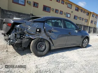 2024 Nissan Sentra S with VIN 3N1AB8BV2RY214869, listed as a Copart auction lot 58093885 with 22,615 mi miles and Non repairable. Bid and sale history available at DreamBid. Image 3.