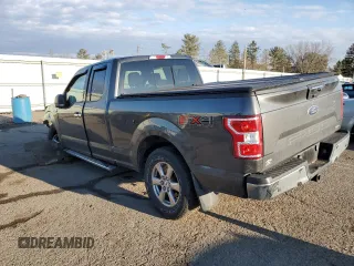 2018 Ford F-150 XL with VIN 1FTFX1EG1JKG09296, listed as a Copart auction lot 46672645 with Not Provided miles and Salvage Title. Bid and sale history available at carsss.com. Image 2.