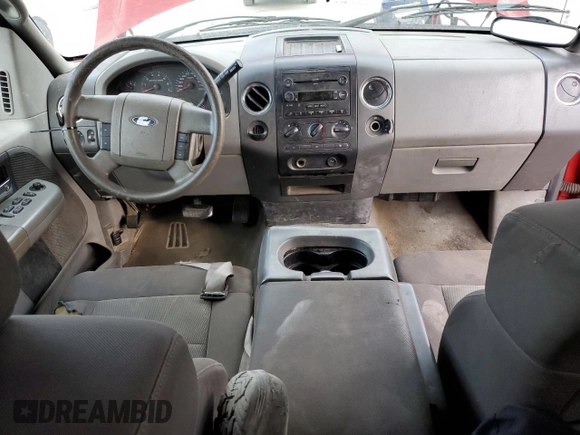 2005 Ford F-150 XLT with VIN 1FTPX12565FB76290, listed as a Copart auction lot 81396984 with 295,258 mi miles and Clean Title. Bid and sale history available at carsss.com. Image 8.