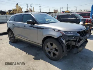 2021 Land Rover Range Rover Velar S with VIN SALYJ2EX6MA306386, listed as a Copart auction lot 52031165 with 20,713 mi miles and Salvage title. Bid and sale history available at DreamBid. Image 4.