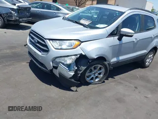 2018 Ford EcoSport SE with VIN MAJ3P1TEXJC222623, listed as a IAAI auction lot 42510785 with 31,885 mi miles and . Bid and sale history available at DreamBid. Image 6.