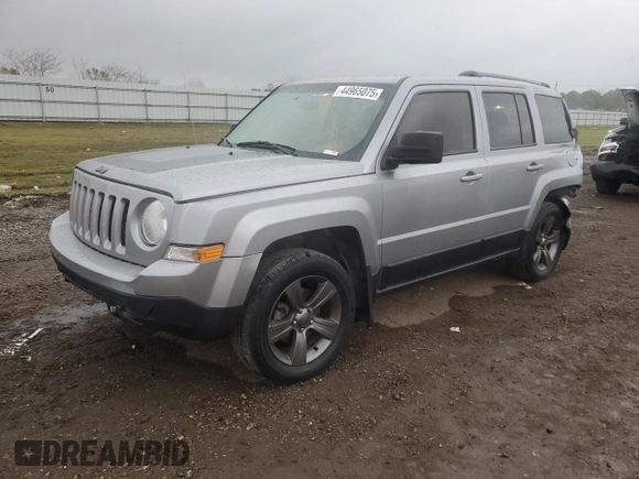 2017 Jeep Patriot Sport SE with VIN 1C4NJPBA1HD201346, listed as a Copart auction lot 44965075 with 64,179 mi miles and Salvage Title. Bid and sale history available at carsss.com. Image 1.