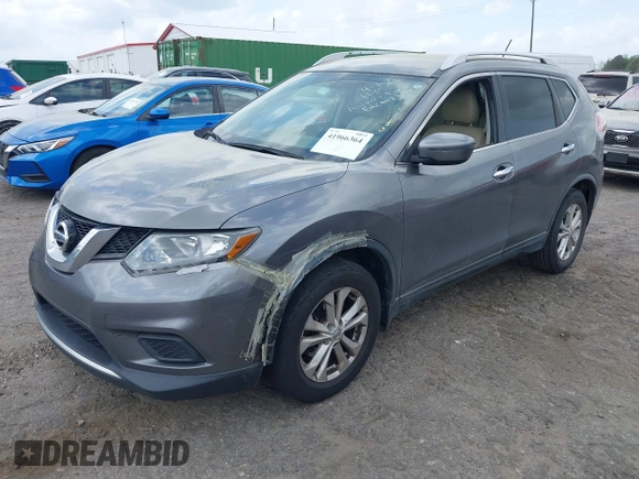 2016 Nissan Rogue S with VIN KNMAT2MT7GP634807, listed as a IAAI auction lot 41966364 with 112,807 mi miles and . Bid and sale history available at DreamBid. Image 18.