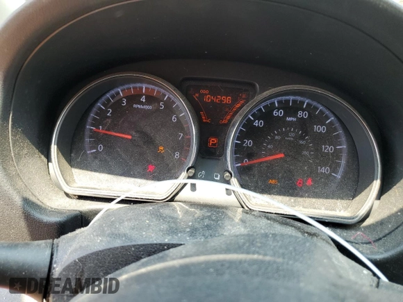2012 Nissan Versa SL with VIN 3N1CN7AP7CL823893, listed as a Copart auction lot 59086175 with 104,298 mi miles and Salvage title. Bid and sale history available at DreamBid. Image 9.
