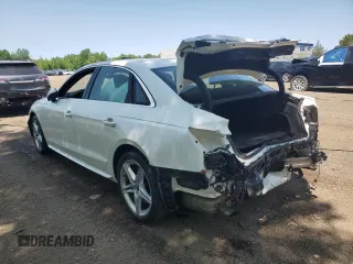 2020 Audi A4 Premium Plus with VIN WAUENAF48LA043648, listed as a Copart auction lot 58335355 with 33,101 mi miles and Salvage title. Bid and sale history available at DreamBid. Image 2.