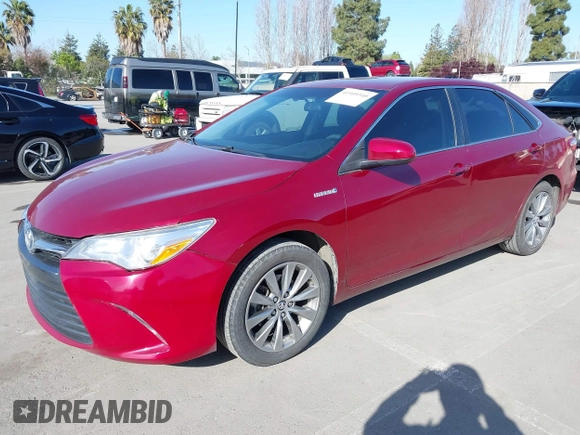 2017 Toyota Camry Hybrid LE with VIN 4T1BD1FK7HU215080, listed as a IAAI auction lot 41959340 with 173,392 mi miles. Bid and sale history available at carsss.com. Image 2.
