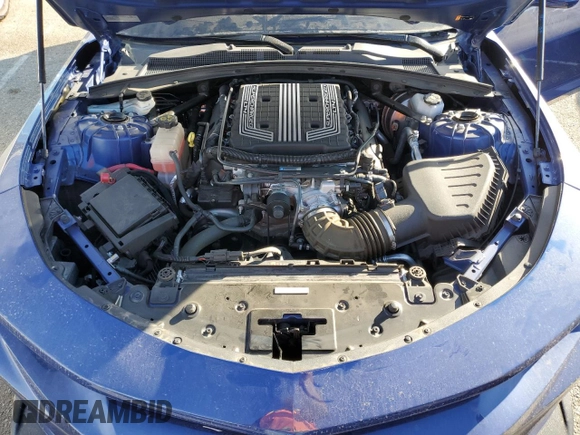 2022 Chevrolet Camaro ZL1 with VIN 1G1FJ1R68N0104269, listed as a Copart auction lot 75497734 with 14,083 mi miles and Salvage Title. Bid and sale history available at carsss.com. Image 11.