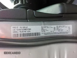 2021 Jeep Grand Cherokee Laredo E with VIN 1C4RJFAG1MC817601, listed as a Copart auction lot 56421195 with 91,292 mi miles and Salvage title. Bid and sale history available at DreamBid. Image 14.