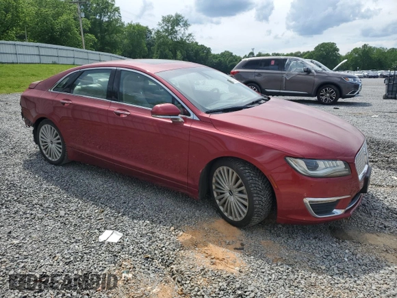 2017 Lincoln MKZ Reserve z VIN 3LN6L5E91HR612947, wystawiony jako Copart lot #52278835 z przebiegiem 44 183 mil mil oraz Szkoda całkowita • Salvage title. Historia ofert i sprzedaży dostępna na DreamBid. Obrazek 4.